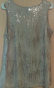 Lane Bryant Tops - Lane Bryant sequin tank top Lane Bryant Tops - Lane Bryant sequin tank top